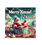 ゆるサンタのクリスマスヨガ（個別スタンプ：2）