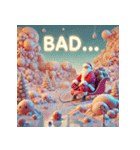 ゆるサンタのクリスマスヨガ（個別スタンプ：19）