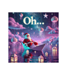 ゆるサンタのクリスマスヨガ（個別スタンプ：23）