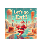 ゆるサンタのクリスマスヨガ（個別スタンプ：27）