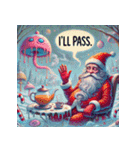 ゆるサンタのクリスマスヨガ（個別スタンプ：30）