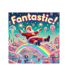 ゆるサンタのクリスマスヨガ（個別スタンプ：31）