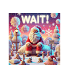 ゆるサンタのクリスマスヨガ（個別スタンプ：37）