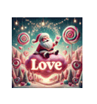 ゆるサンタのクリスマスヨガ（個別スタンプ：40）