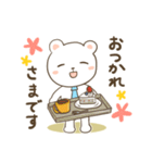 お薬飲んだ？気になるしろくまさん2（個別スタンプ：13）