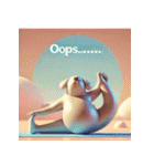 脱力系ヨガ犬（個別スタンプ：13）