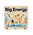 脱力系ヨガ犬（個別スタンプ：17）