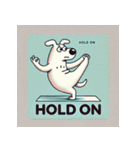 脱力系ヨガ犬（個別スタンプ：18）