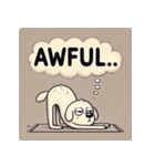 脱力系ヨガ犬（個別スタンプ：20）