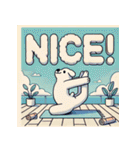 脱力系ヨガ犬（個別スタンプ：21）