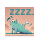 ゆるねこヨガタイム（個別スタンプ：2）