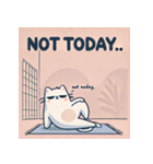 ゆるねこヨガタイム（個別スタンプ：4）