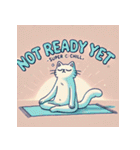 ゆるねこヨガタイム（個別スタンプ：7）