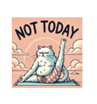 ゆるねこヨガタイム（個別スタンプ：15）