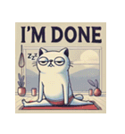 ゆるねこヨガタイム（個別スタンプ：16）