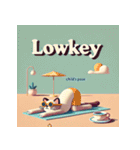 ゆるねこヨガタイム（個別スタンプ：20）