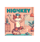 ゆるねこヨガタイム（個別スタンプ：21）