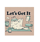 ゆるねこヨガタイム（個別スタンプ：28）