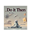 ゆるねこヨガタイム（個別スタンプ：30）