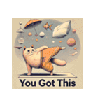 ゆるねこヨガタイム（個別スタンプ：31）