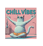 ゆるねこヨガタイム（個別スタンプ：32）