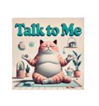 ゆるねこヨガタイム（個別スタンプ：34）