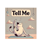 ゆるねこヨガタイム（個別スタンプ：35）