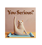 ゆるねこヨガタイム（個別スタンプ：38）