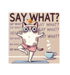 ゆるねこヨガタイム（個別スタンプ：40）