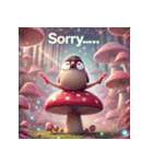 ゆるっと文鳥ヨガ（個別スタンプ：16）