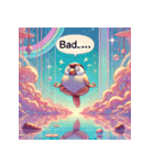 ゆるっと文鳥ヨガ（個別スタンプ：17）