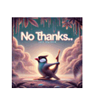 ゆるっと文鳥ヨガ（個別スタンプ：20）