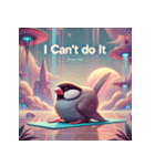 ゆるっと文鳥ヨガ（個別スタンプ：29）