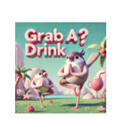 ゆるっと文鳥ヨガ（個別スタンプ：37）