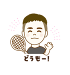 テニス大好きフッキ―（個別スタンプ：1）