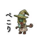 アンデッド動く⚰️ウィッチゾンビ（個別スタンプ：3）