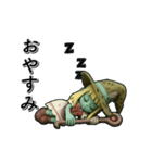 アンデッド動く⚰️ウィッチゾンビ（個別スタンプ：8）