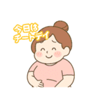 痩せたい気持ちは本気です。ダイエット魂（個別スタンプ：15）