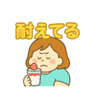 痩せたい気持ちは本気です。ダイエット魂（個別スタンプ：32）