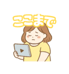 痩せたい気持ちは本気です。ダイエット魂（個別スタンプ：35）