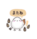 ダジャレ✴︎まるふわシマエナガの日常（個別スタンプ：37）