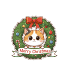 三毛猫の冬②（個別スタンプ：8）