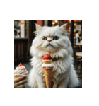 白猫の新日常2（個別スタンプ：1）