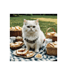 白猫の新日常2（個別スタンプ：11）
