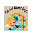 まったりヨガレスラー（個別スタンプ：1）