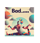 まったりヨガレスラー（個別スタンプ：16）