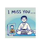 まったりヨガレスラー（個別スタンプ：32）