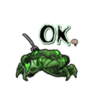アンデッド動く⚰️カニゾンビ（個別スタンプ：22）