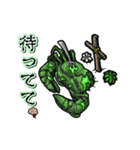 アンデッド動く⚰️カニゾンビ（個別スタンプ：24）