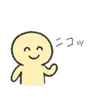 シンプル返信スタンプ棒人間（個別スタンプ：5）